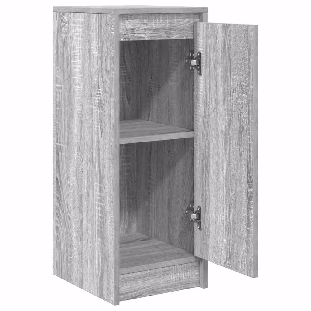 Berkfield Home Grey Sonoma Sideboard in Engineered Wood W/D/H: 29.5 x 34 x 76 cm – 2