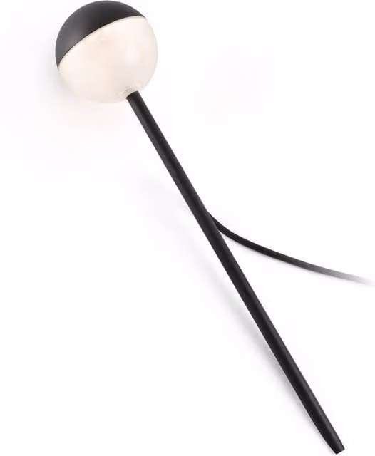 Faro Piccola Outdoor LED Ground Spike Light, Black, 6W, 2700K Warm White, IP65
