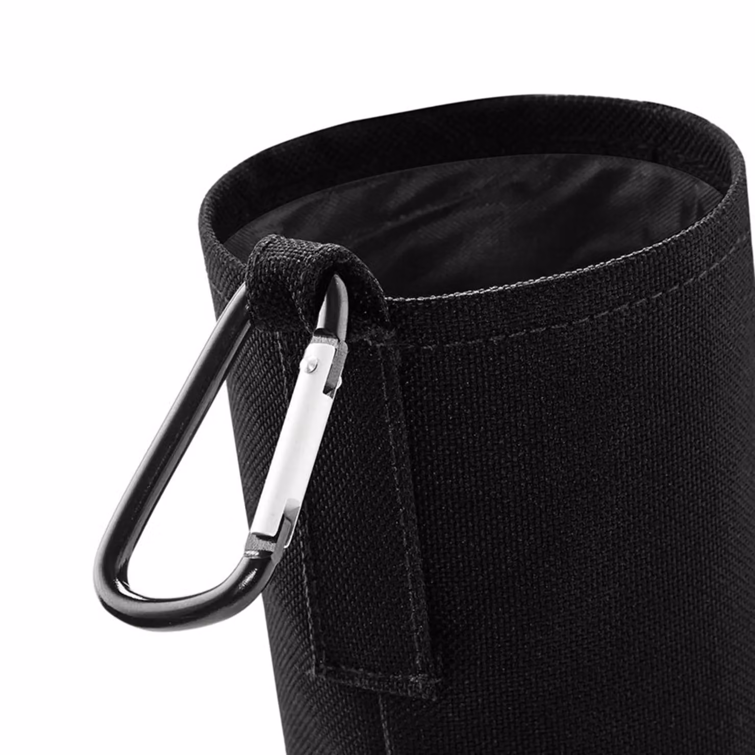 Quadra BPA-Free Plastic Water Bottle and Holder with Screw Cap, Black, 500 ml – 2