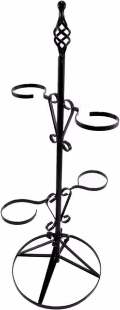 Garden Pride Black Metal Planter