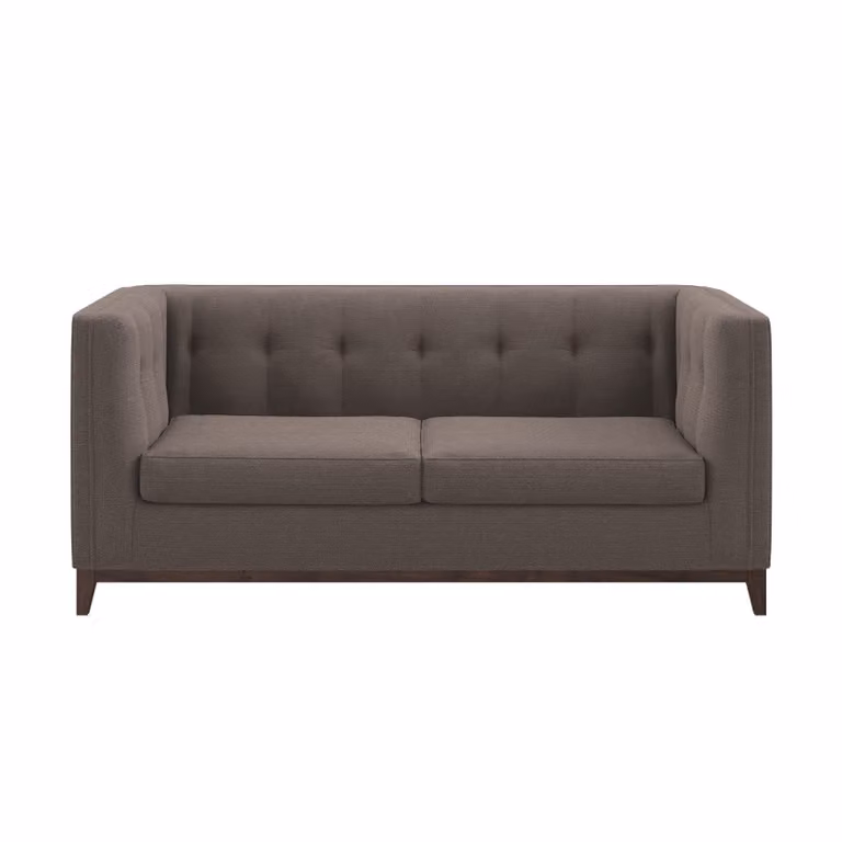 Dome Deco LAGOS Grey Fabric Upholstered Sleeping Sofa
