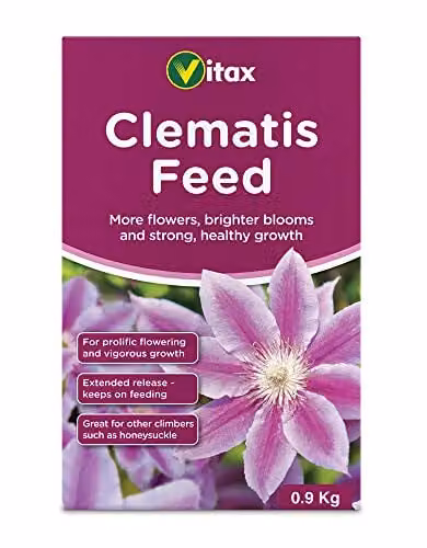 Vitax Slow Release Granulate Clematis Feed for Climbers, 900g – 1
