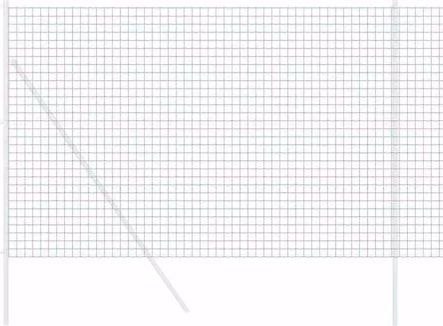 Berkfield Home Green Euro Fence PVC Coated Steel Rectangular 1.6 x 10 m