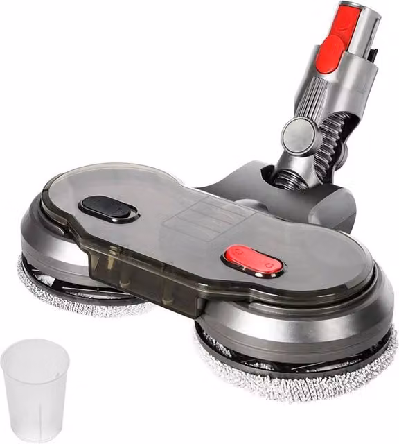 Nordara Electric Motorised Mop Head in Grey for V7 V8 V10 V11 V15 with 6 Pads – 1