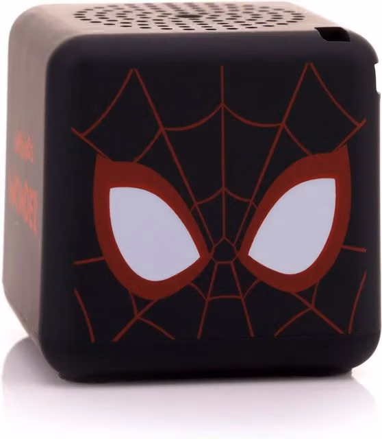 Bitty Box Marvel Spiderman Miles Morales Micro Bluetooth Speaker - Black