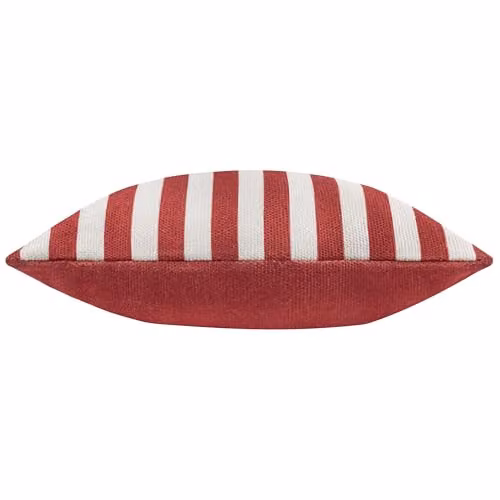 Furn Deck Stripe Woven Outdoor Cushion, Red and White, W/D/H: 59 x 59 x 59 cm – 3