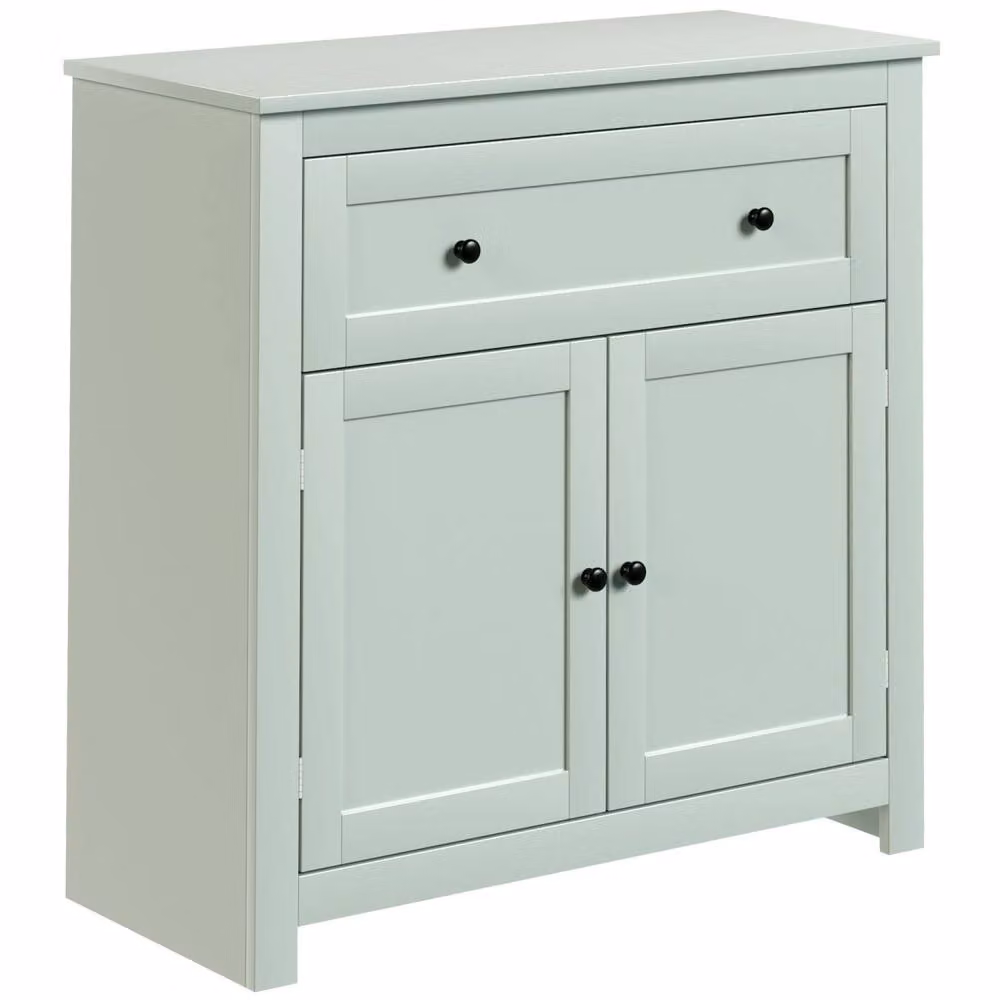 Wyld Haus Luhaso Green Sideboard Cabinet with Drawer and Adjustable Shelf – 2