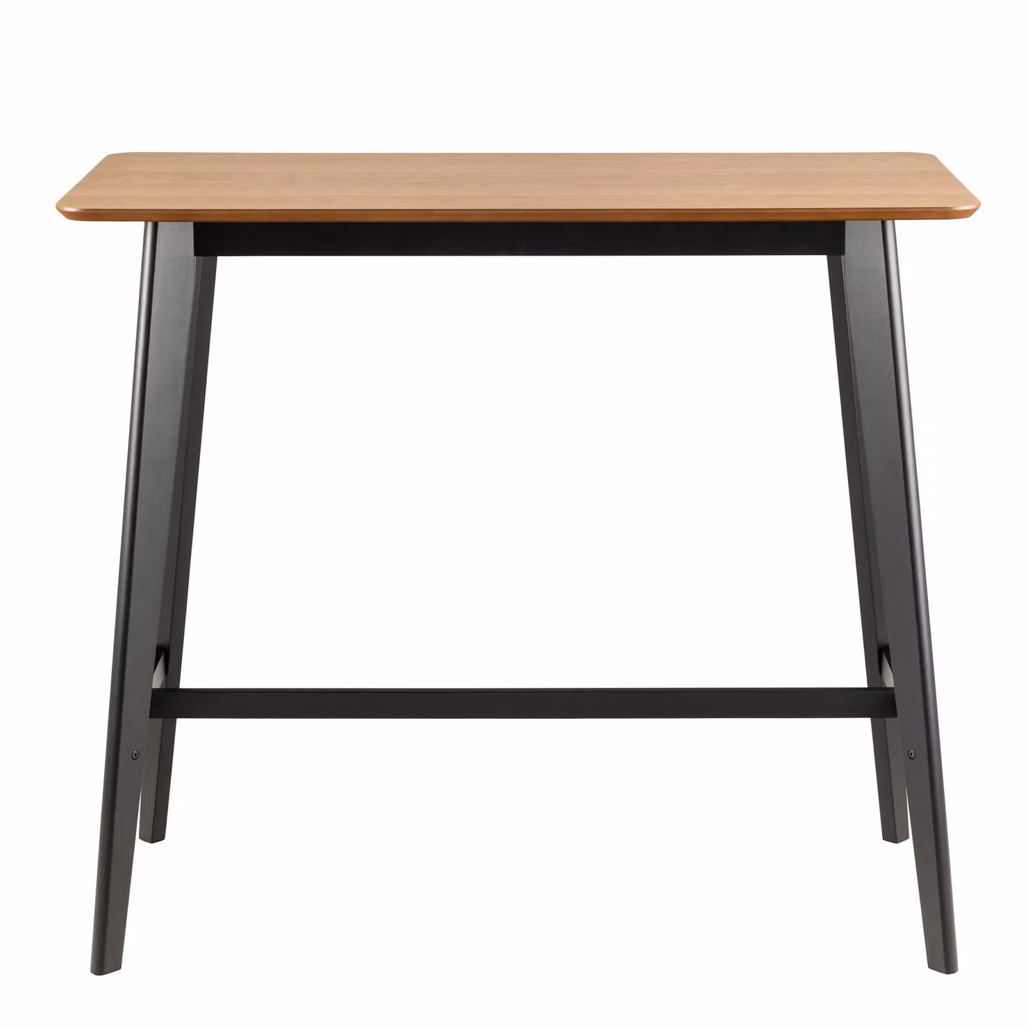 Furniture To Go Roxby Modern Bar Table in Oak and Black Brown – 2