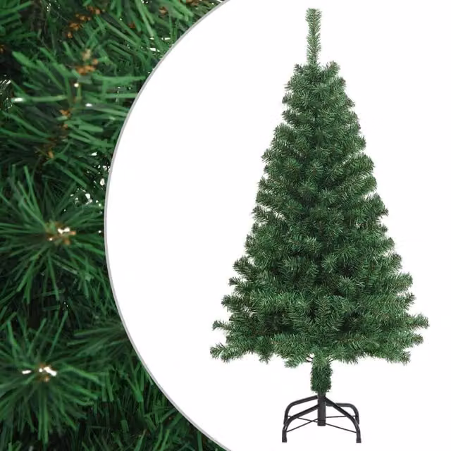 Berkfield Home Green Artificial Christmas Tree with Thick PVC Branches, Height: 150 cm