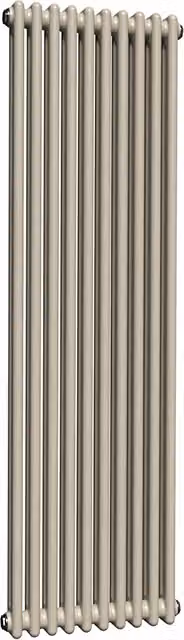 Lux Heat Moon Dust Vertical Coloured Column Radiator, 2 Column, H: 150 cm x W: 47 cm