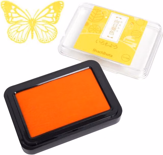 Artline Iromoyo Ink Stamp Pad in Yellow and Orange