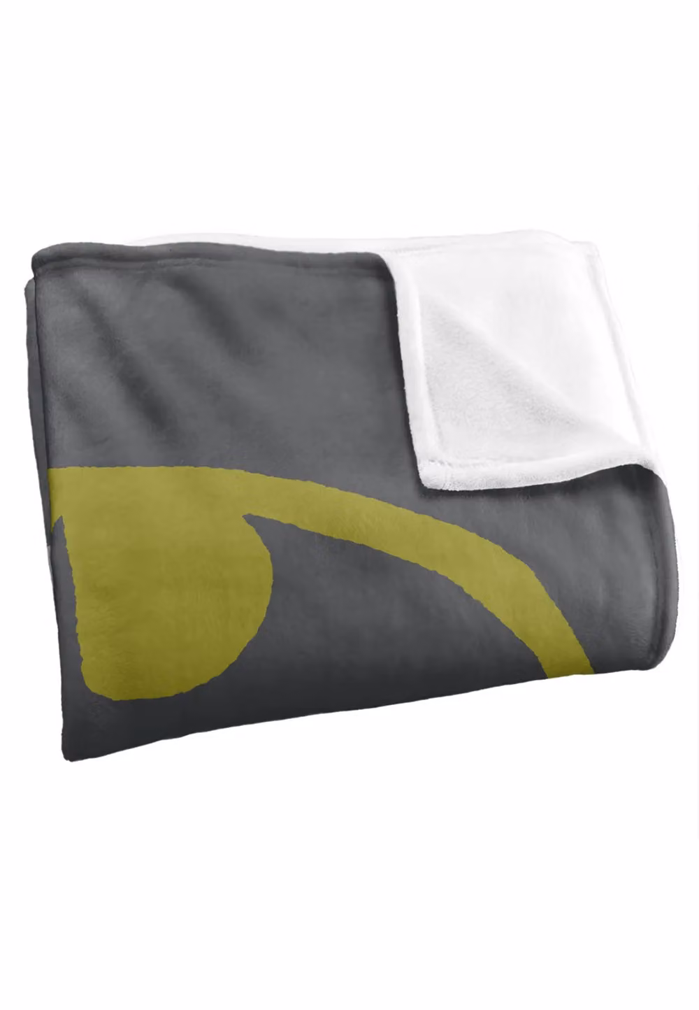 DC Comics Batman Adult Blanket in White and Grey, W x D: 152 x 127 cm – 2