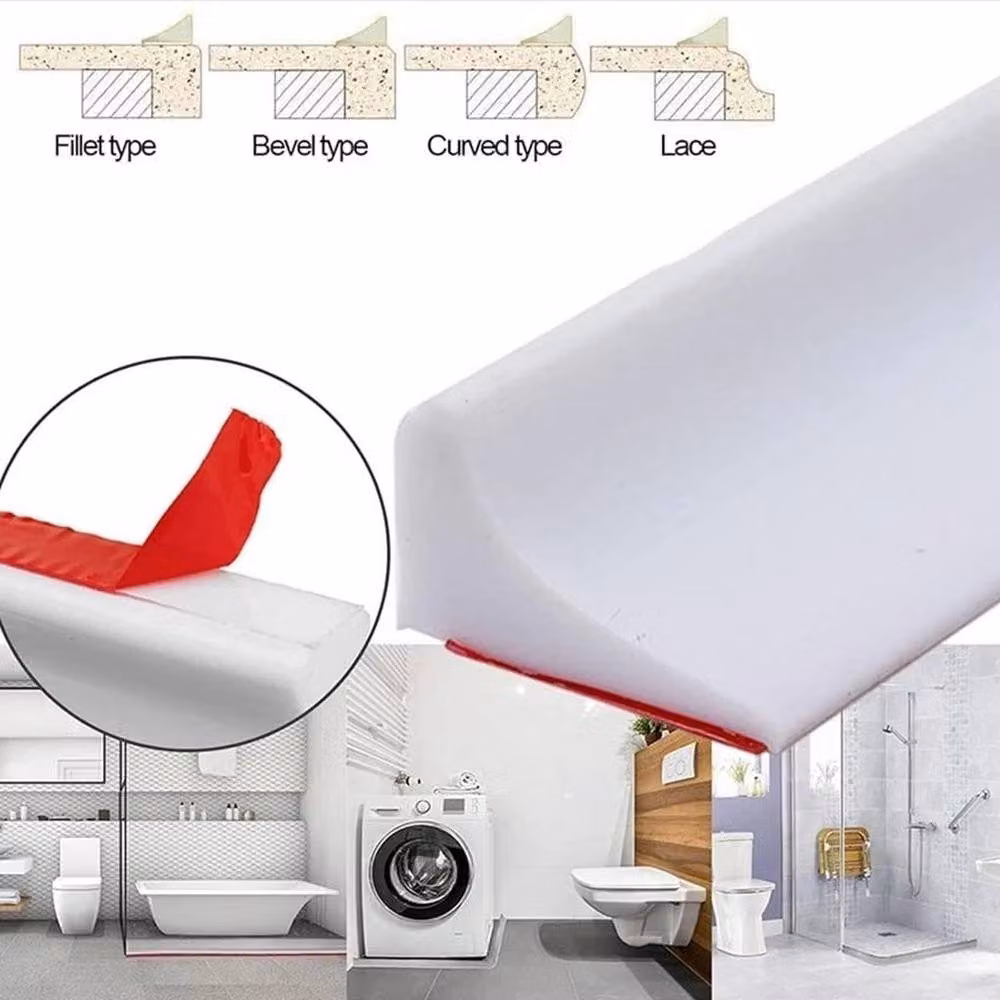 Kelvenix White Waterproof Self-adhesive Silicone Sealing Tape, W: 52 cm, L: 1000 cm – 2