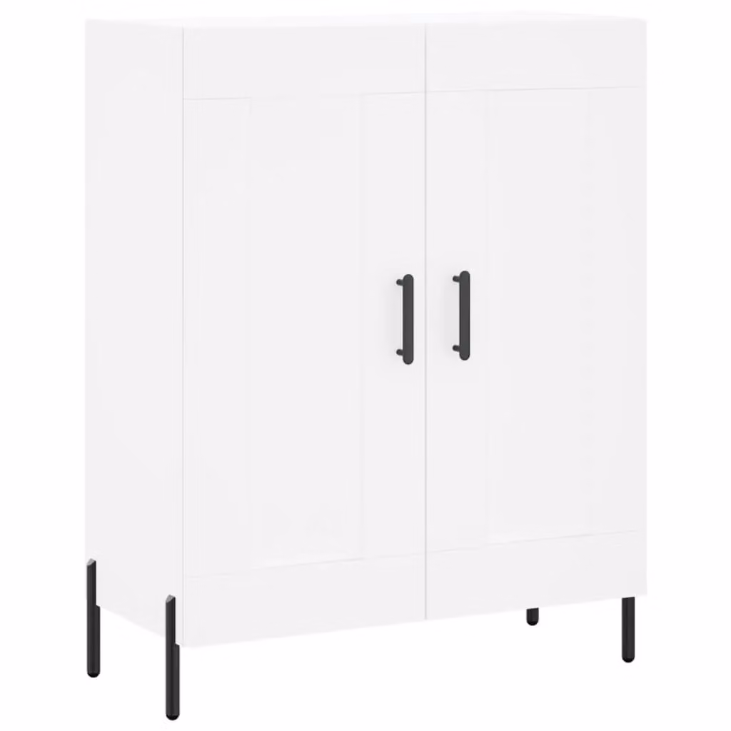 Berkfield Home Classic Sideboard in White, W/D/H: 69.5 x 34 x 90 cm – 2