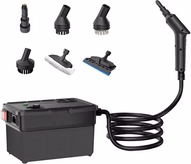Havendro Handheld Portable High Temperature Steam Cleaner in Black – 1