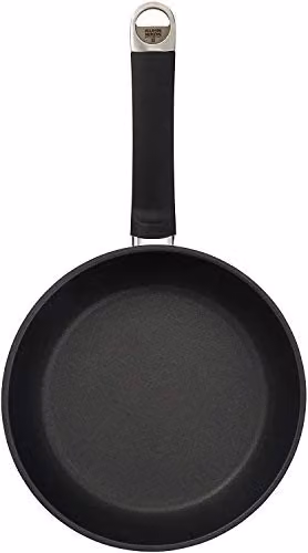 Kuhn Rikon Silver Star Non-Stick Stainless Steel Frying Pan, Silver and Black, Diameter: 28 cm – 2