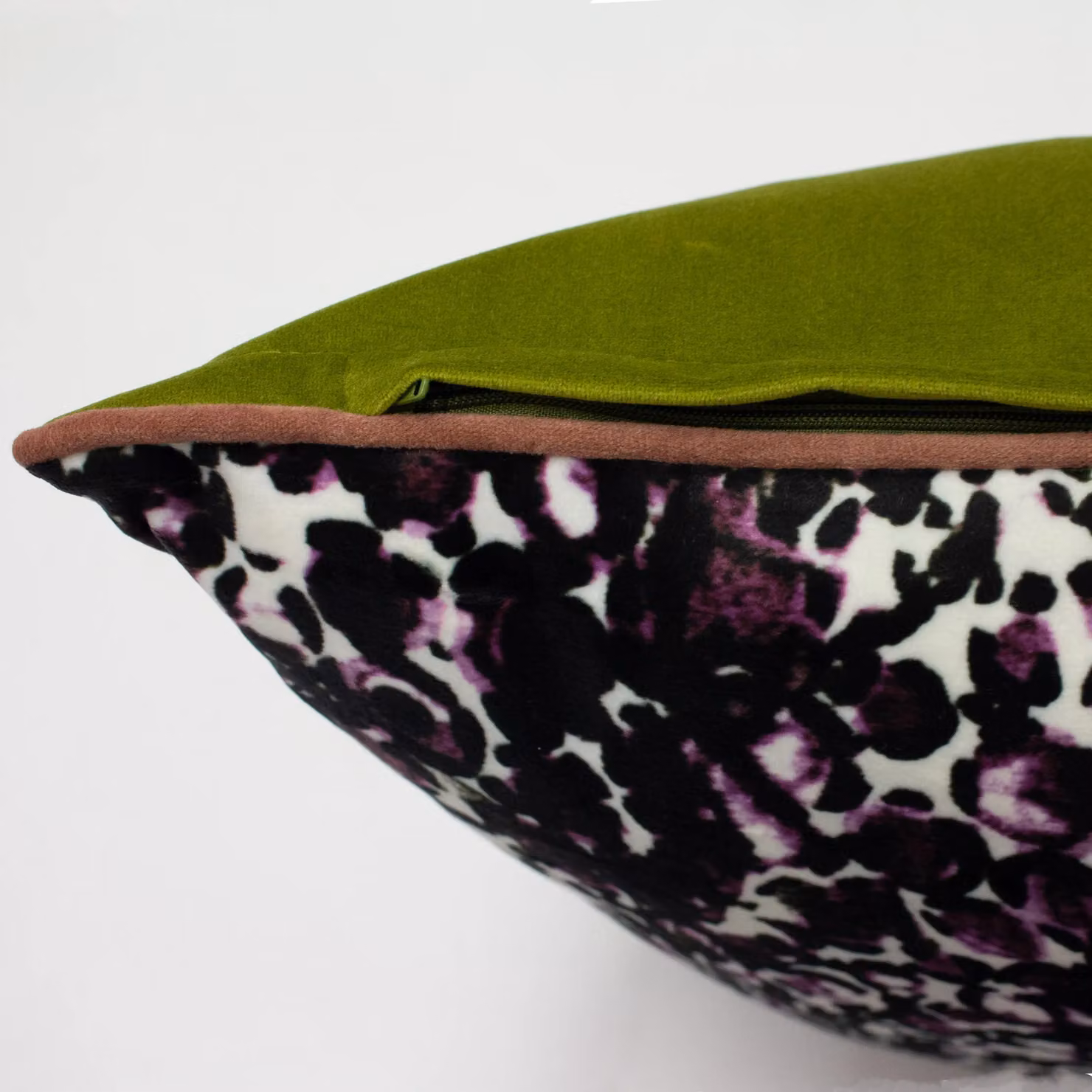 Paoletti Neon Coast Multicolour Piped Square Cushion W/D/H: 45 x 45 x 45 cm – 3