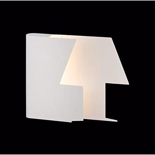 Mantra Iluminación Book LED Table Lamp, White, Width: 23.3 cm – 2