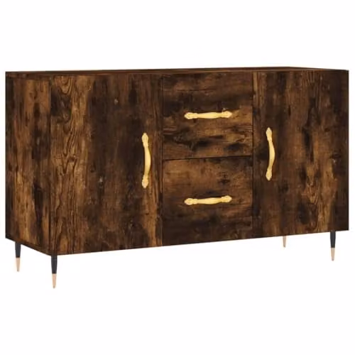 vidaXL Modern Sideboard in Brown, W/D/H: 100 x 36 x 60 cm