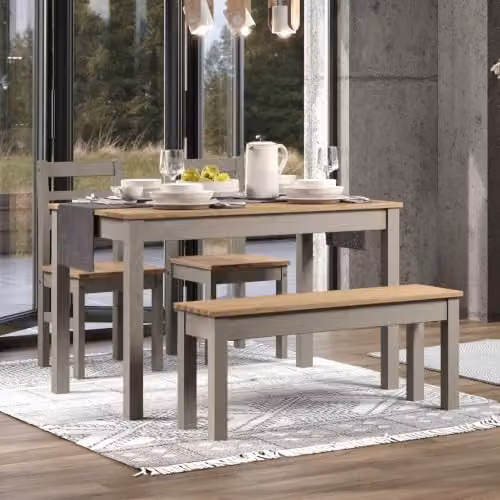Core Products Aspen Rectangular Wood Dining Table Set – 2