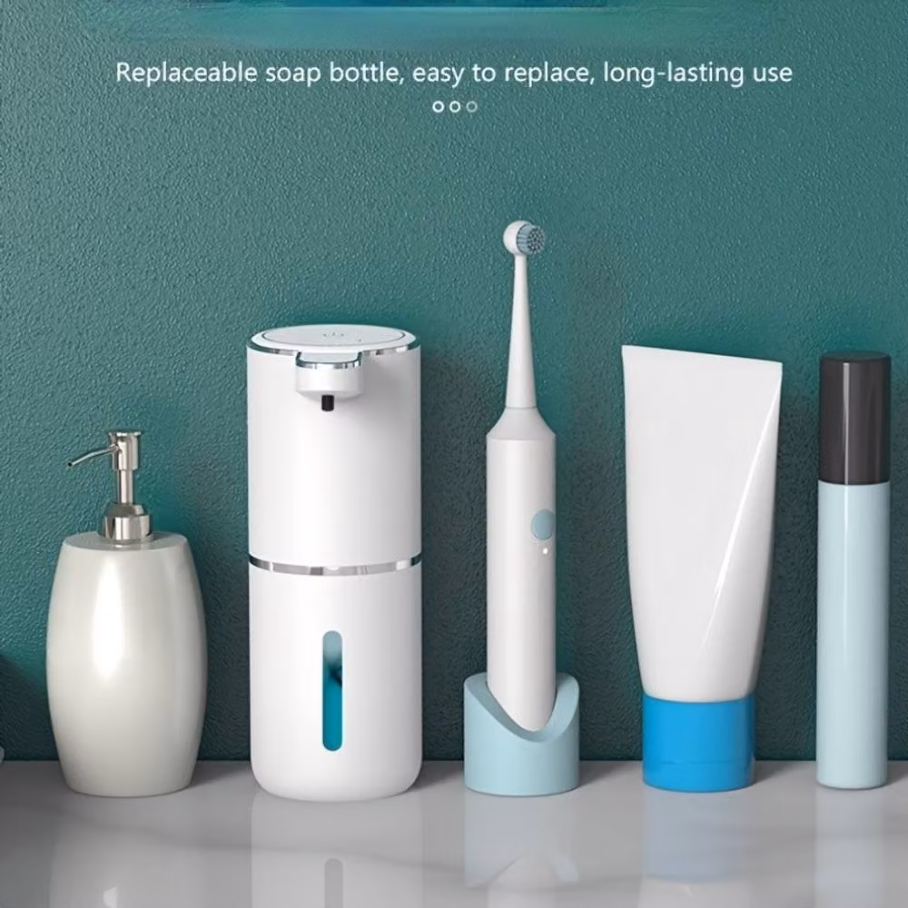 Dyzi Smart Sensor Automatic Soap Dispenser, White, 380 ml – 2