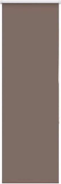 Berkfield Home Thermal Insulating Blackout Roller Blind in Brown Polyester, W: 50 cm, H: 130 cm