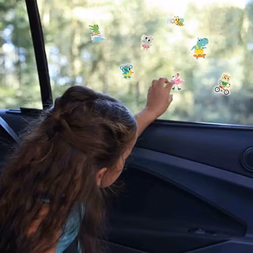 SES Creative Reusable Multicolour Window Stickers for Children – 2