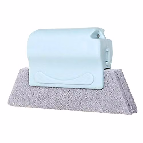Haven Blue Multi-Purpose Groove Gap Cleaning Brush with Refillable Nylon Head – 1