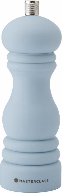 MasterClass Manual Ceramic Salt or Pepper Mill, Blue, 17 cm, 164 g