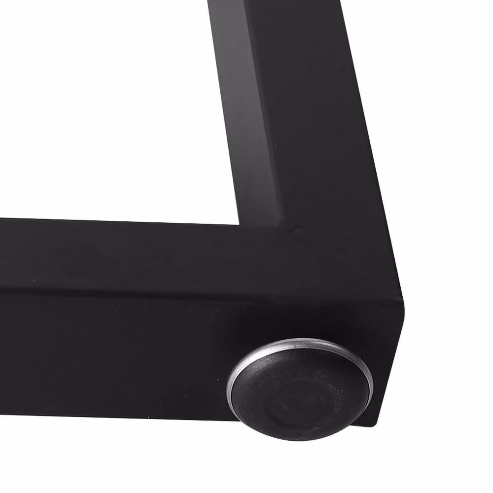 SPETLEK Set of 2 Industrial Steel Legs in Black, L35 x H40 cm – 3