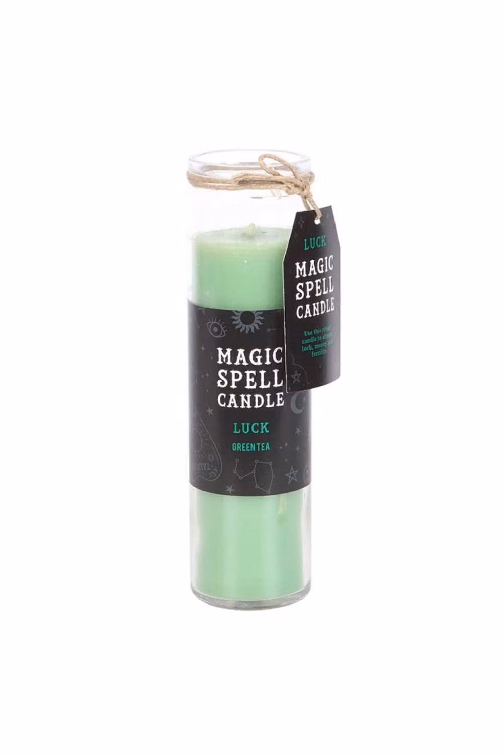 KDMD Luck Green Tea Spell Candle for Prosperity and Positivity in Green – 2
