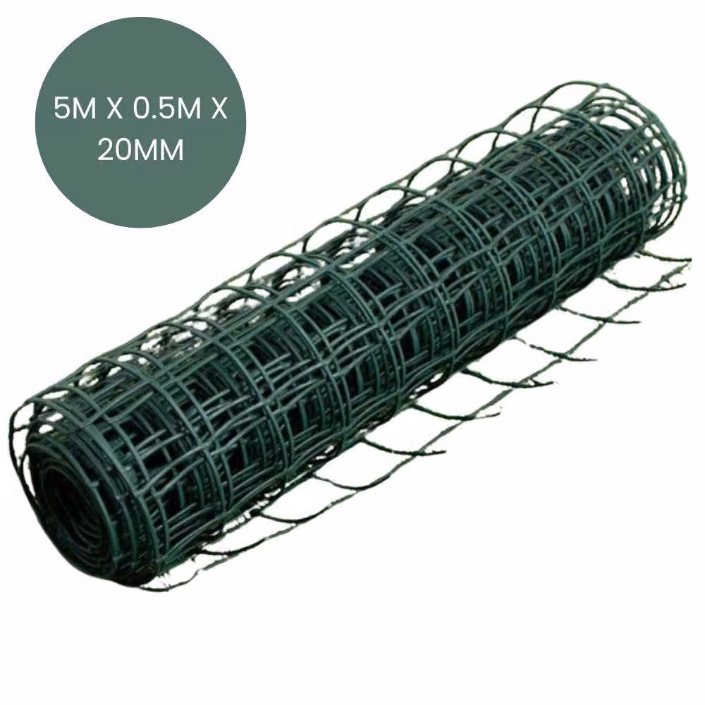 Marco Paul General Purpose Garden Wire Mesh in Bottle Green, W: 0.5 m, L: 5 m – 2