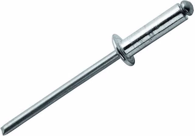 Rapid High Performance Aluminium and Steel Rivets in Silver and Multicolour