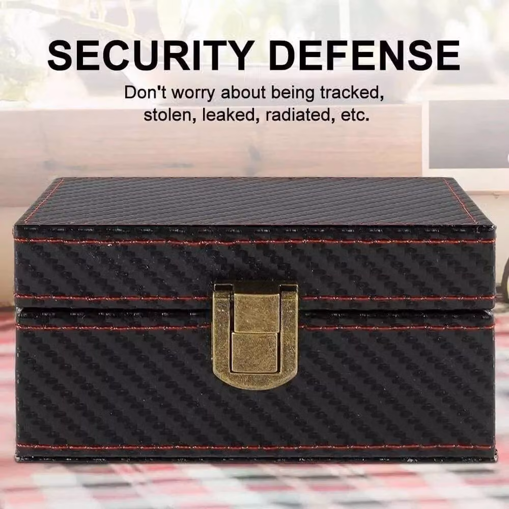 FLAVORA Car Key Signal Blocker Faraday Box in Black – 5