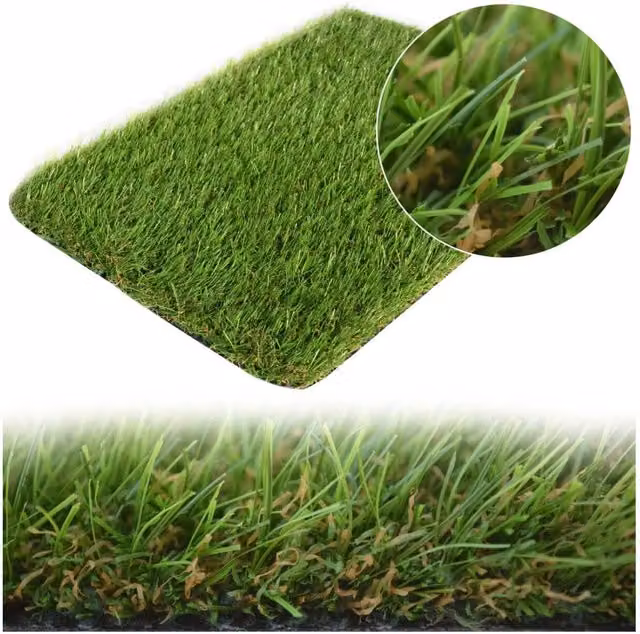 Artificial Grass GB Troon 30 mm Artificial Grass in Green, W: 400 cm, D: 800 cm – 1