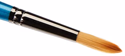 Daler-Rowney Aquafine Round Watercolour Brush with Soft Synthetic Hair and Short Handle, Size 12, Multicolour – 2