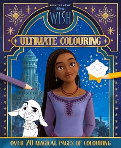 Disney Wish Ultimate Colouring Book, Multicolour, Paper