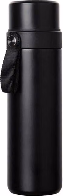 Vinga Tono Double Wall Water Bottle, 750ml, Black