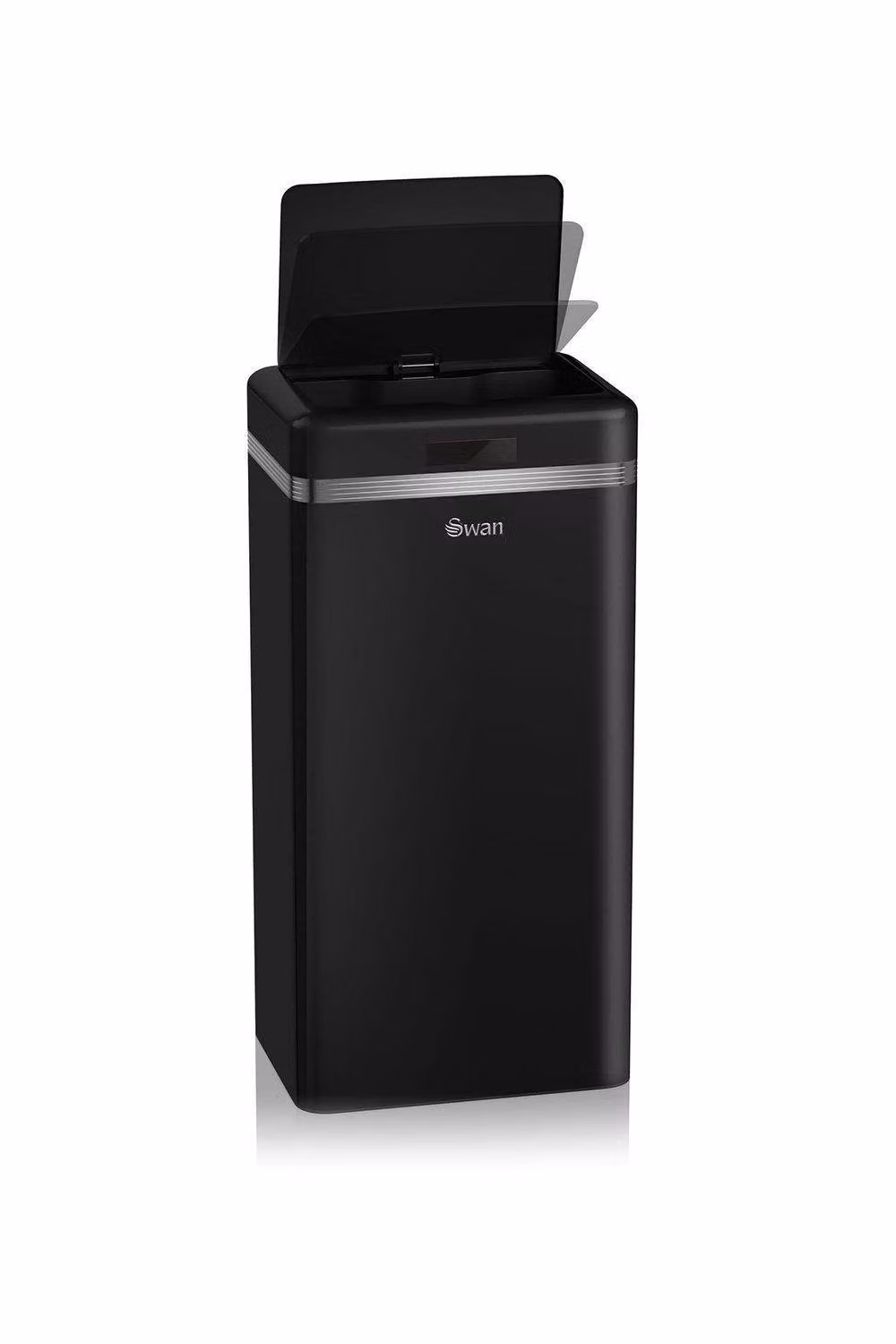 Swan Retro 45L Square Sensor Bin in Black – 2