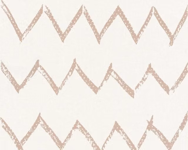 A.S. Création Metallic Graphic Linen Fabric Effect Paint Brush Stroke Wallpaper in Bronze