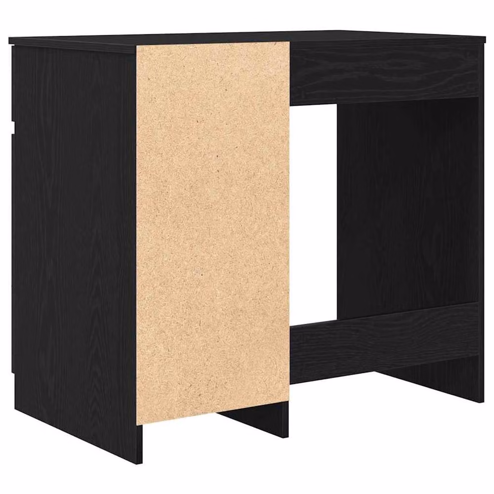 Berkfield Home Modern Writing Desk in Black Oak, W/D/H: 86 x 49 x 76 cm – 5