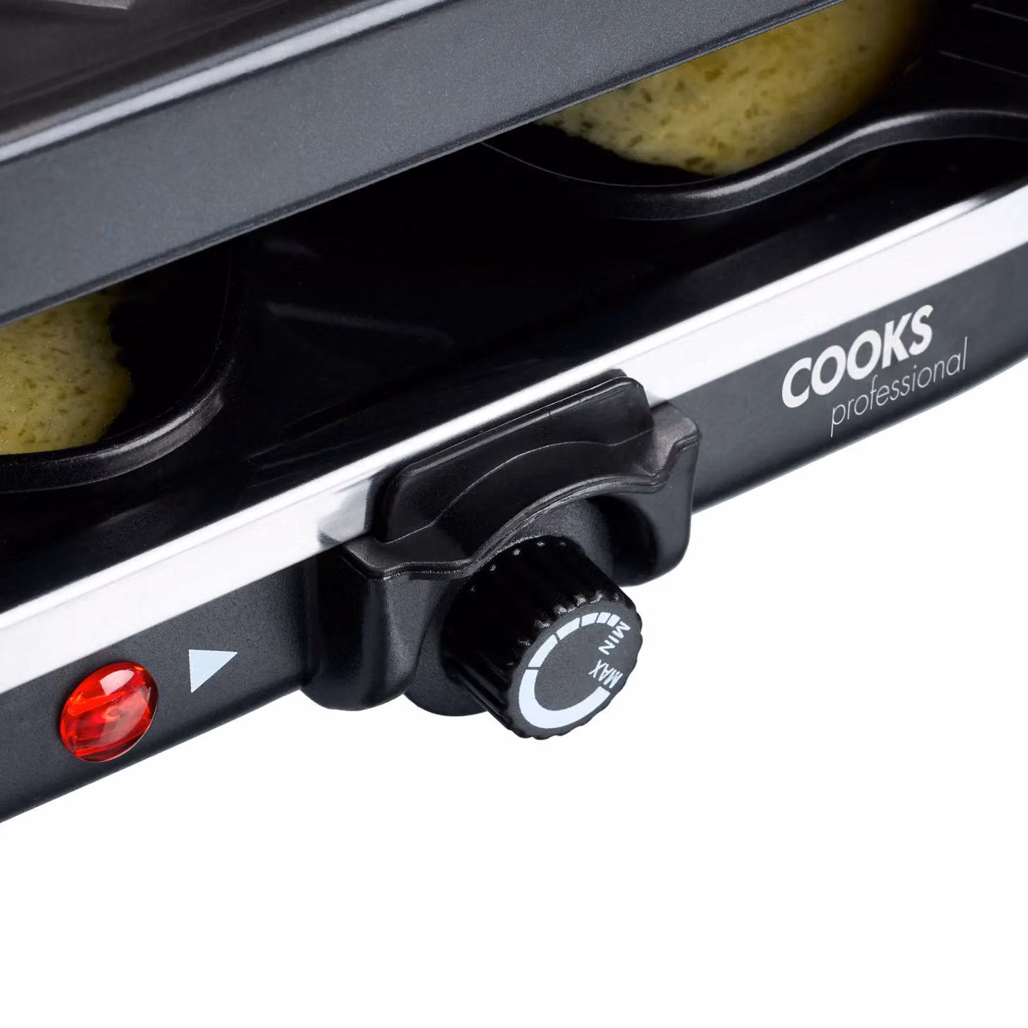 Cooks Professional 1200W Electric Raclette Grill with Natural Stone Plate and Non-Stick Coating in Grey – 4