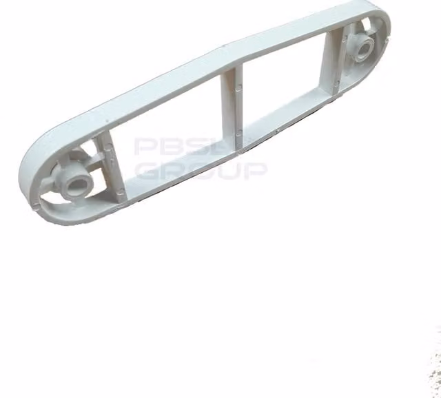 FloPlast Round Downpipe Spacer Bracket in White PVC