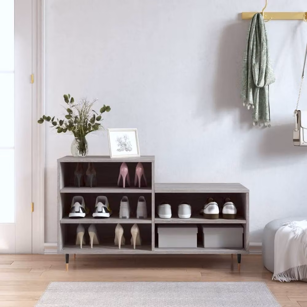Berkfield Home Grey Sonoma Shoe Cabinet W/D/H: 102 x 36 x 60 cm – 1