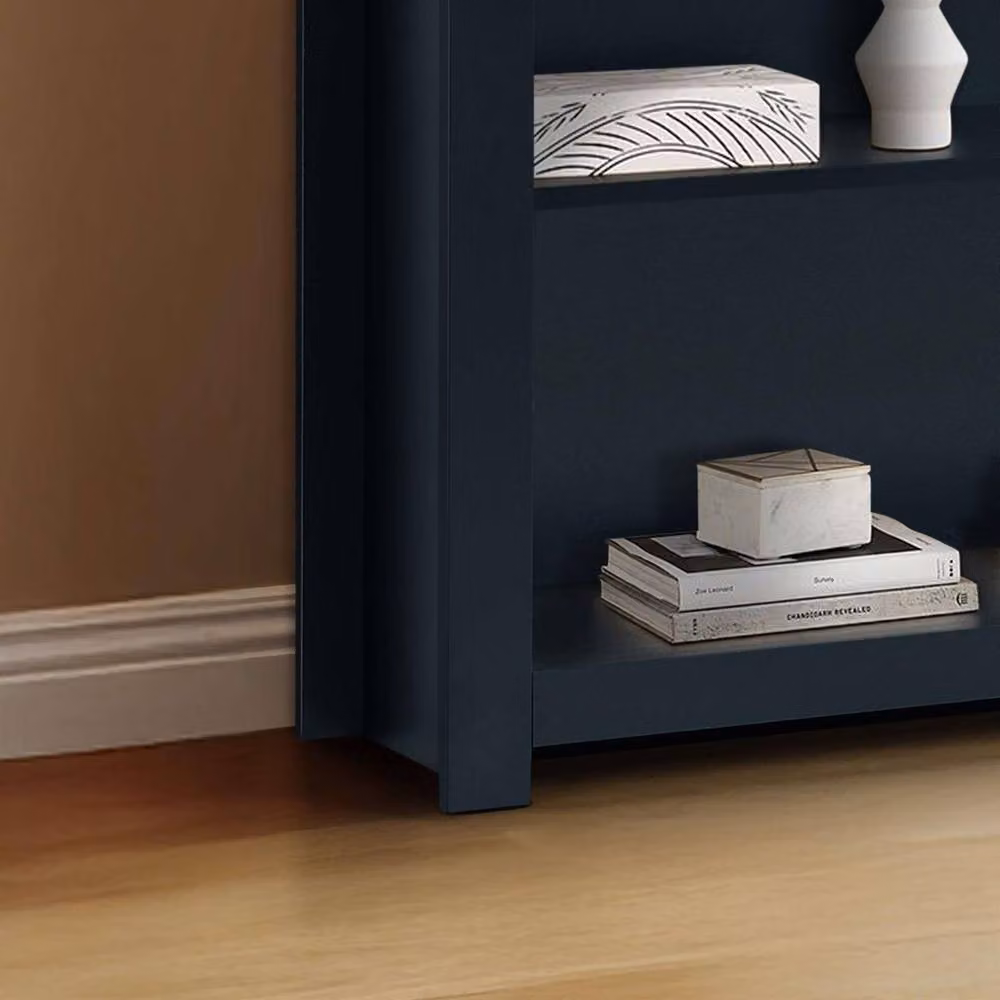 Birlea Highgate 3 Tier Modern Bookshelf in Navy Blue – 2