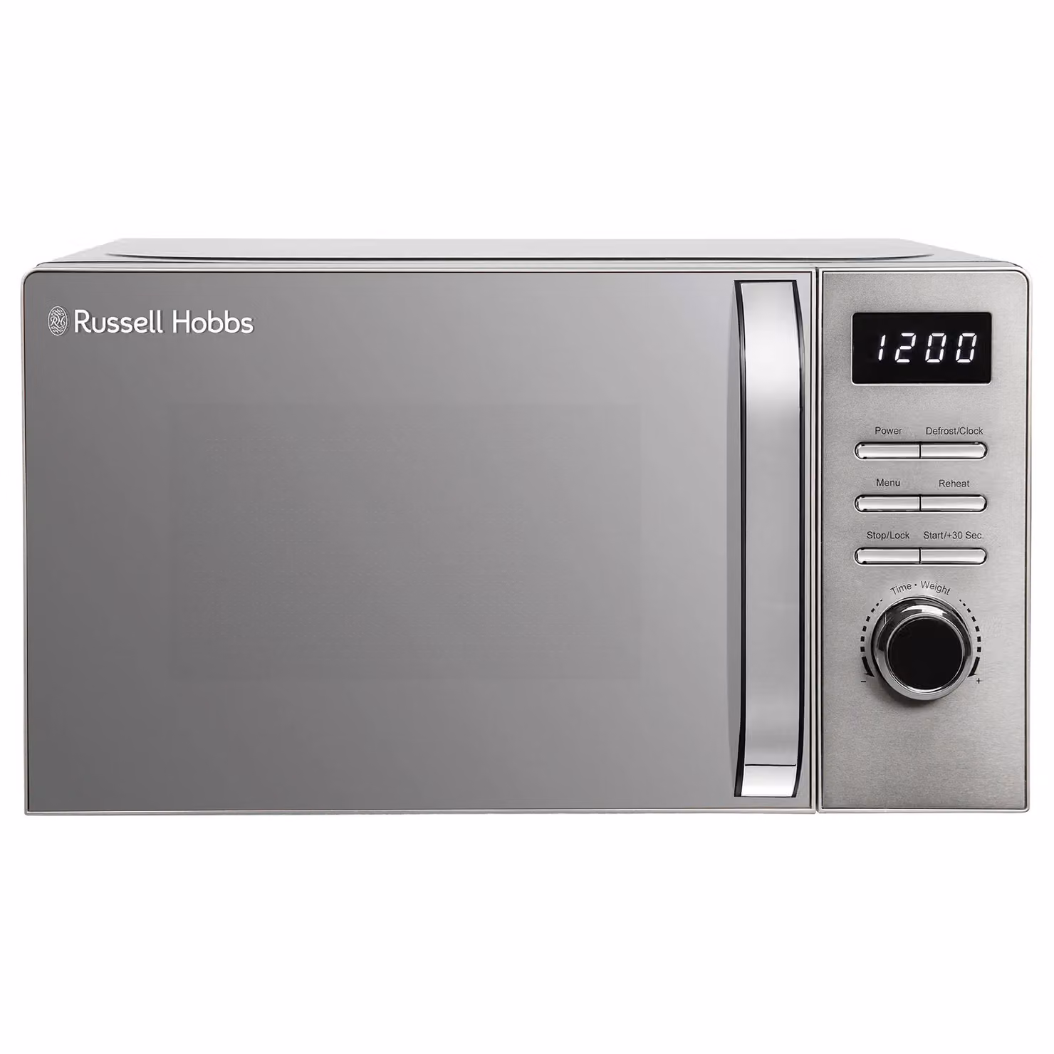 Russell Hobbs RHMD832 Digital Solo Microwave, 20L, 800W, Silver – 5