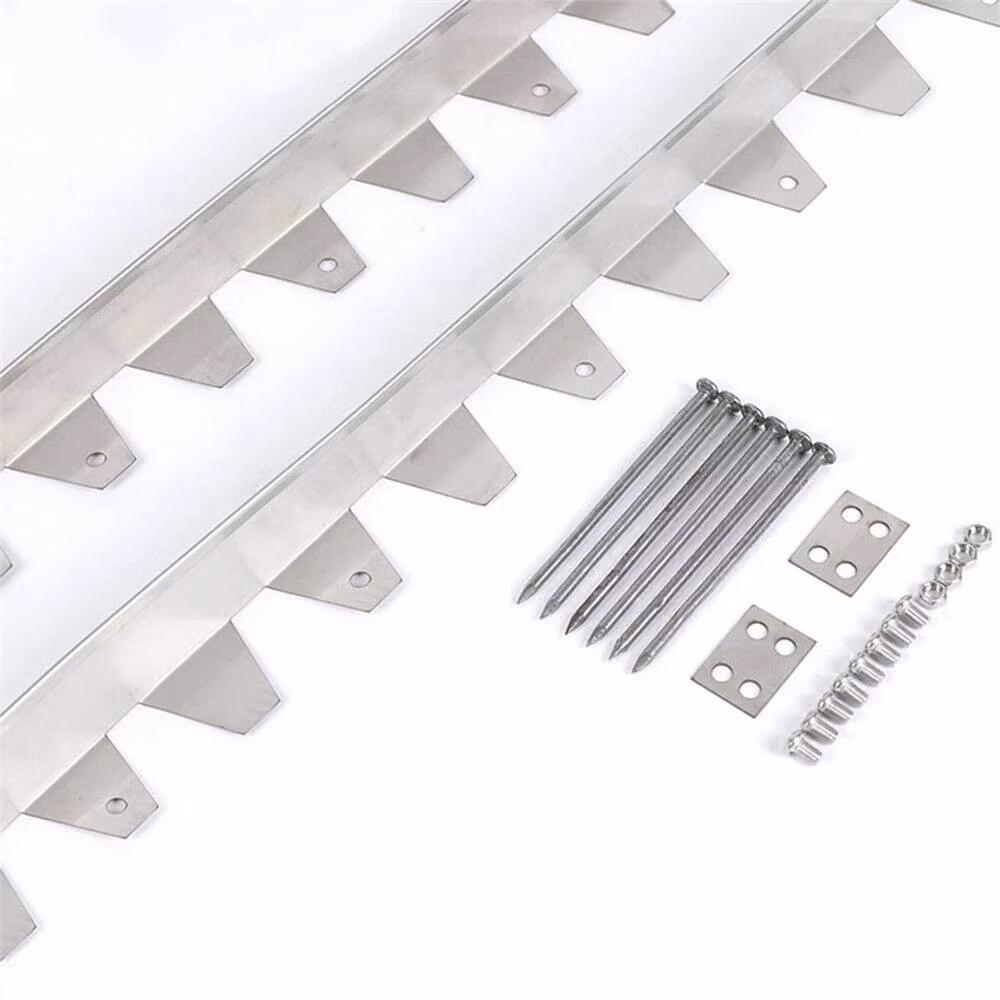 Spetlek 2m Flexible Stainless Steel Garden Edging in Silver – 4