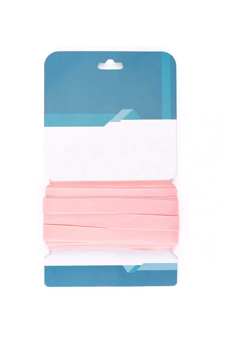 Neel Blue 25mm Grosgrain Polyester Ribbon, 10 Metres