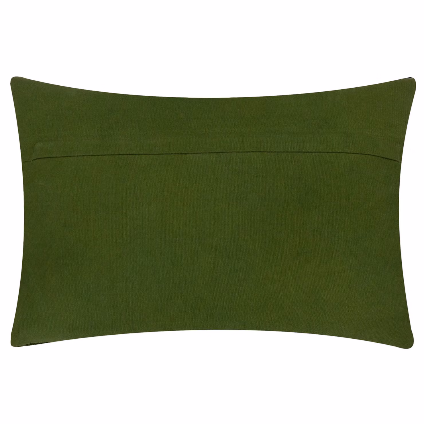 Terrys Green Oriental Graphic Chenille and Cotton Rectangular Cushion W: 50 cm, H: 30 cm – 2