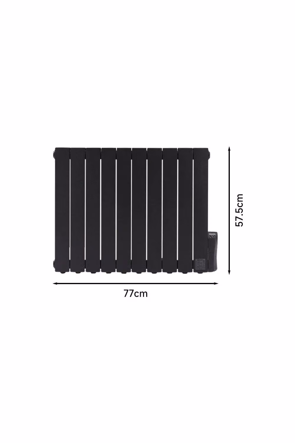 H&O Direct 1500W Electric Oil Filled Radiator with LED Screen and Timer, Black – 2